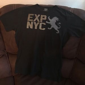 Express men’s size small black tee shirt